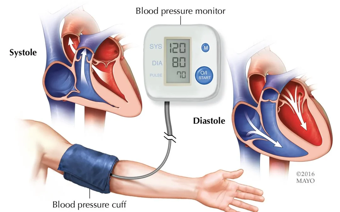 BLOOD PRESSURE:  It’s called a “Vital Sign” for a reason